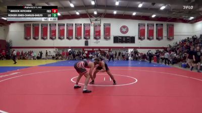 174 lbs Champ. Round 2 - Brock Kitchen, Fresno City College vs Rodger Jones-Charles-Shelto, Lassen