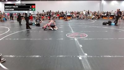 108 lbs Round 3 (4 Team) - Lewi Dunn, LaFayette Wrestling vs Bentley Fields, Freedom Elite