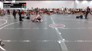 108 lbs Round 3 (4 Team) - Lewi Dunn, LaFayette Wrestling vs Bentley Fields, Freedom Elite