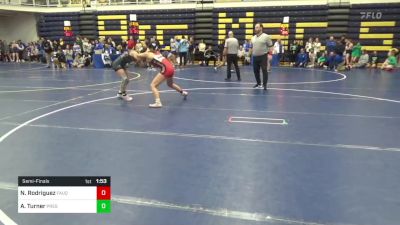 130 lbs Semifinal - Naima Rodriguez, Fauquier-VA vs Ava Turner, Preston-WV