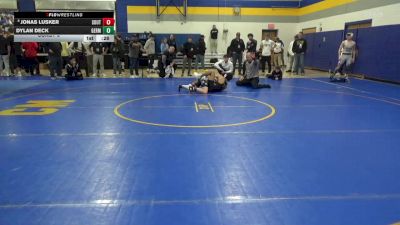 107 lbs Consy 5 - Jonas Lusker, Southern Regional-NJ vs Dylan Deck, Germantown Academy