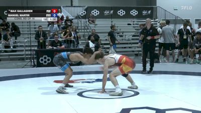 57 kg Cons. Rd Of 16 - Max Gallagher, Pennsylvania RTC vs Manuel Martir, Community Youth Center - Concord Campus Wrestling
