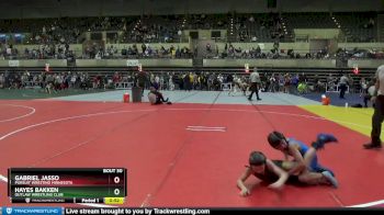 65 lbs Quarterfinal - Gabriel Jasso, Pursuit Wresting Minnesota vs Hayes Bakken, Outlaw Wrestling Club