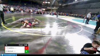 78 lbs Cons. Round 3 - Taylor Isadora, Olympia Wrestling Club vs Everly Mitchell, Punisher Wrestling Company