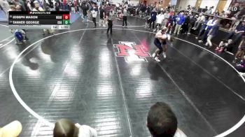 132 lbs Cons. Round 4 - Joseph Mason, Mead vs Tanner George, Coeur D`Alene High School