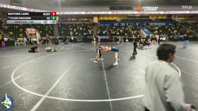 138 lbs Cons. Round 2 - Matthew Laird, Joliet (Catholic Academy) vs Tyler Paulson, La Crosse Aquinas