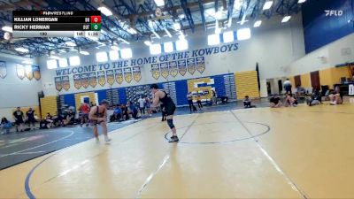 190 lbs Round 7 (8 Team) - Ricky Herman, The Outsiders vs Killian Lonergan, Black Hive