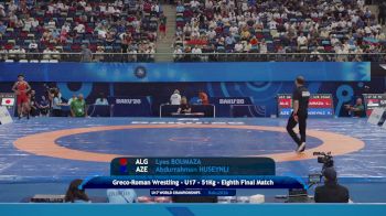 51 kg 1/8 Final - Lyes Boumaza, Algeria vs Abdurrahman Huseynli, Azerbaijan