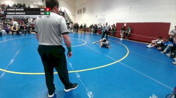 113 lbs 3rd Place Match - Cesar Orozco, Thunder Basin vs Logan Bacon, Shoshoni