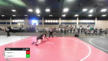 190 lbs Consi Of 16 #1 - Luka Bojicic, La Costa Canyon HS vs Axel Lauer, Big Red