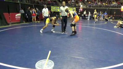 160 lbs Semifinal - Logan Reed, Montoursville vs Ashton Taylor, Kiski