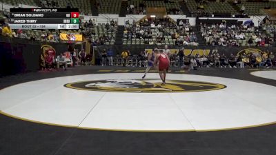 184 lbs Quarterfinal - Jared Thiry, South Dakota State vs Brian Soldano, Oklahoma