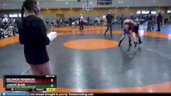 105 lbs Round 2 - Jaxson Blair, Ferndale Force Wrestling Club vs Solomon Hendricks, Snoqualmie Valley Wrestling Cl