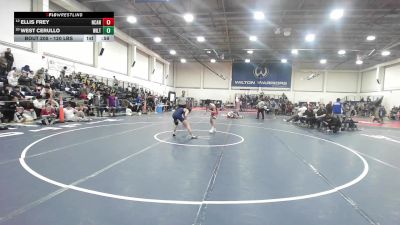 120 lbs Consi Of 8 #1 - Ellis Frey, New Canaan vs West Cerullo, Wilton