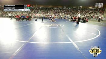 B3A-120 lbs 3rd Place Match - Kole Hetrick, Blackwell vs Landon Earp, Chandler