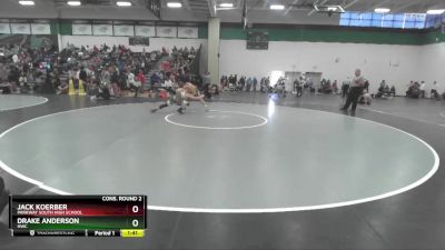 132 lbs Cons. Round 2 - Jack Koerber, Parkway South High School vs Drake Anderson, HWC