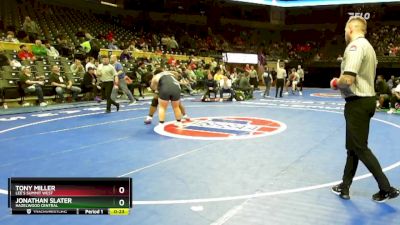 285 Class 4 lbs Cons. Round 1 - Jonathan Slater, Hazelwood Central vs Tony Miller, Lee`s Summit West