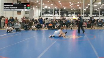 110 lbs Rr Rnd 1 - Ryan Filoon, Revival Blue - MS vs Cutter Perryman, Keystone Krush - MS