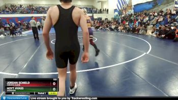 132 lbs 1st Place Match - Hoyt Hvass, Lewiston vs Jordan Schield, Coeur D Alene