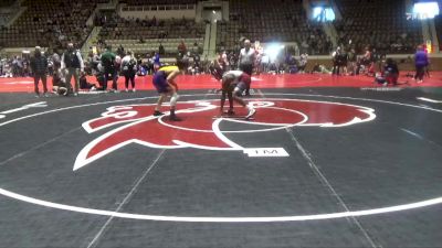 141 lbs Cons. Round 5 - Kaden Brown, Montevallo vs Marley Washington, Unattached-Davidson