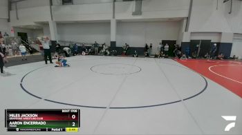 55 lbs Champ. Round 1 - Aaron Encerrado, Texas vs Miles Jackson, Grapevine Wrestling Club