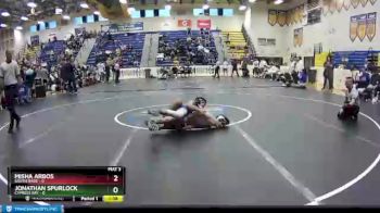 138 lbs Quarterfinals (8 Team) - Jonathan Spurlock, Cypress Bay vs Misha Arbos, South Dade