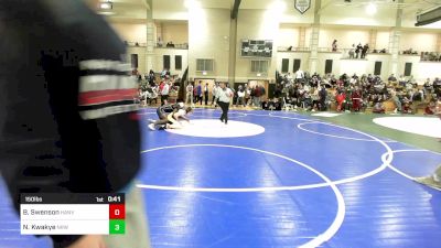 150 lbs Consi Of 16 #2 - Bryce Swenson, Hanover vs Nana Kwakye, Norwood