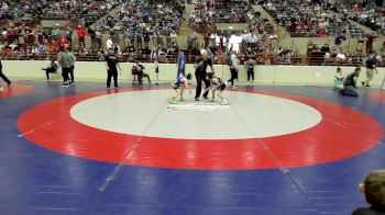 60 lbs Quarterfinal - Watson Lowe, South Forsyth WAR Wrestling Club vs Liam Kingfisher, The Storm Wrestling Center