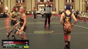 70 lbs Finals (8 Team) - Jaxon Tanelli, Bitettio Trained vs Oliver Westphal, SVRWC Silver