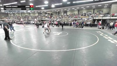 145 lbs 5th Place Match - Vianey Hernandez, El Paso Hanks vs Khloie Gomez, Lubbock Coronado