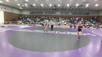 105 lbs Cons. Round 3 - Aalyiah Pavone, Niobrara County vs Cerenity Quintana, Worland