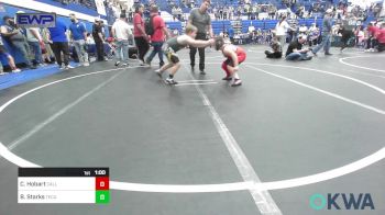 105 lbs Semifinal - Connor Hobart, Carl Albert vs Brantley Starks, Tecumseh Youth Wrestling