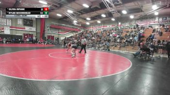 140 lbs Cons. Semi - Rylee Moorehead, Elsinore vs Olivia Infank, Eleanor Roosevelt