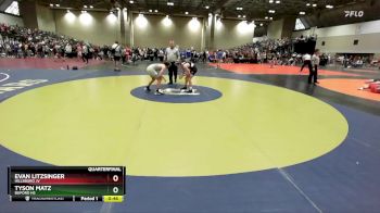 106A Quarterfinal - Tyson Matz, Buford HS vs Evan Litzsinger, Hillsboro JV