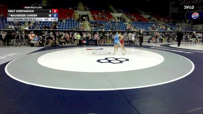 115 lbs Champ. Rd Of 64 - Kiely Domyancich, IL vs Mackenzie Carder, OH