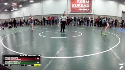 113 lbs Semifinal - Ryan O`Keefe, Virginia Team Predators vs Caiden Sheehan, Oakton Wrestling Club