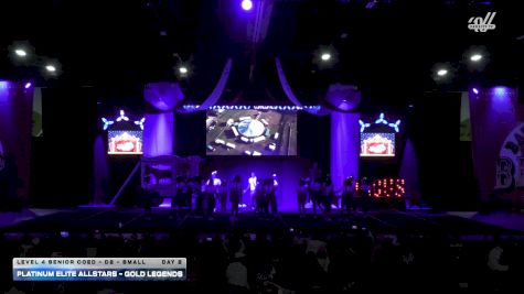 Platinum Elite Allstars - Gold Legends [2025 L4 Senior Coed - D2 - Small Day 2] 2025 ASC Battle Under the Big Top Grand Nationals