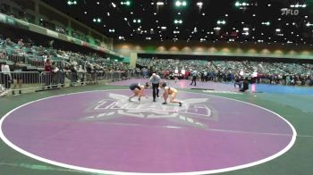 126 lbs Round Of 32 - Kristiannah Boyum, Crook County vs Olivia Byington, Corner Canyon