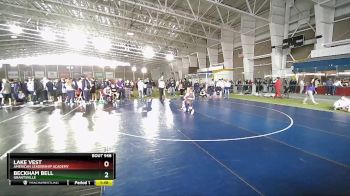 106 lbs Cons. Round 6 - Beckham Bell, Grantsville vs Lake Vest, American Leadership Academy