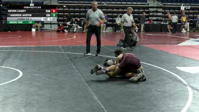 133 lbs Consi Of 4 - Deven Casey, Penn vs Andrew Austin, Central Michigan