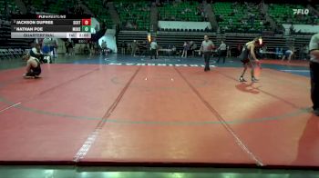 5A 132 lbs Quarterfinal - Nathan Poe, Moody Hs vs Jackson Dupree, Scottsboro