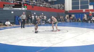 121 lbs Consy 2 - Raydn Thomas, Valley vs Logan Ketzel, Laurel