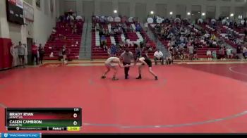 125 lbs Quarterfinal - Brady Ryan, Hewitt MS vs Casen Cambron, Duran MS