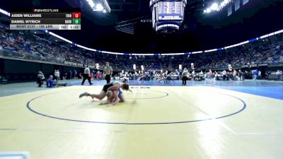 195 lbs Round Of 32 - Aiden Williams, Trinity vs Daniel Wyrich, Harborcreek