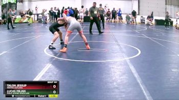 119 lbs Champ. Round 2 - Lucas Milian, Eagle Empire Wrestling vs Talon Jessup, Indiana Outlaws