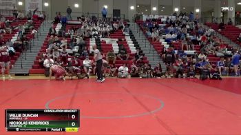 165 lbs Round 4 (16 Team) - Nicholas Kendricks, Sparkman vs Willie Duncan, Hartselle