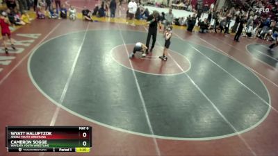 67 lbs Quarterfinal - Cameron Sogge, Wayzata Youth Wrestling vs Wyatt Haluptzok, Anoka Youth Wrestling