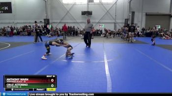 56 lbs Round 4 (8 Team) - Anthony Warn, Warhawks Black vs Cruz Astorino, Team Gotcha