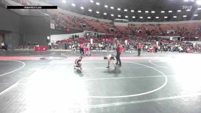 110 lbs 5th Place Match - Mason Wilber, GET Blue Demons vs Eli Grotelueschen, Dodgeland Wrestling Club