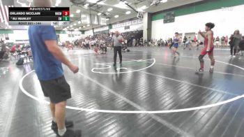 144 lbs Cons. Round 4 - Eli Manley, Seneca Wrestling vs Orlando McClain, Westmoore High School Wrestlin
